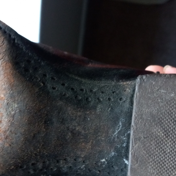 Lucchese San Antonio 8106 Vintage Dark Cherry Womens Cowboy Boots 9B - Picture 12 of 14